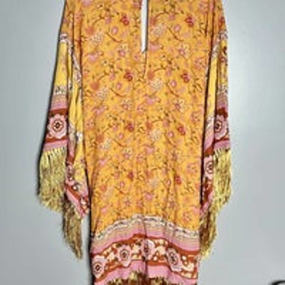 Spell & The Gypsy Collective Portobello Road Tassel Dress Size L - Picture 6 of 11